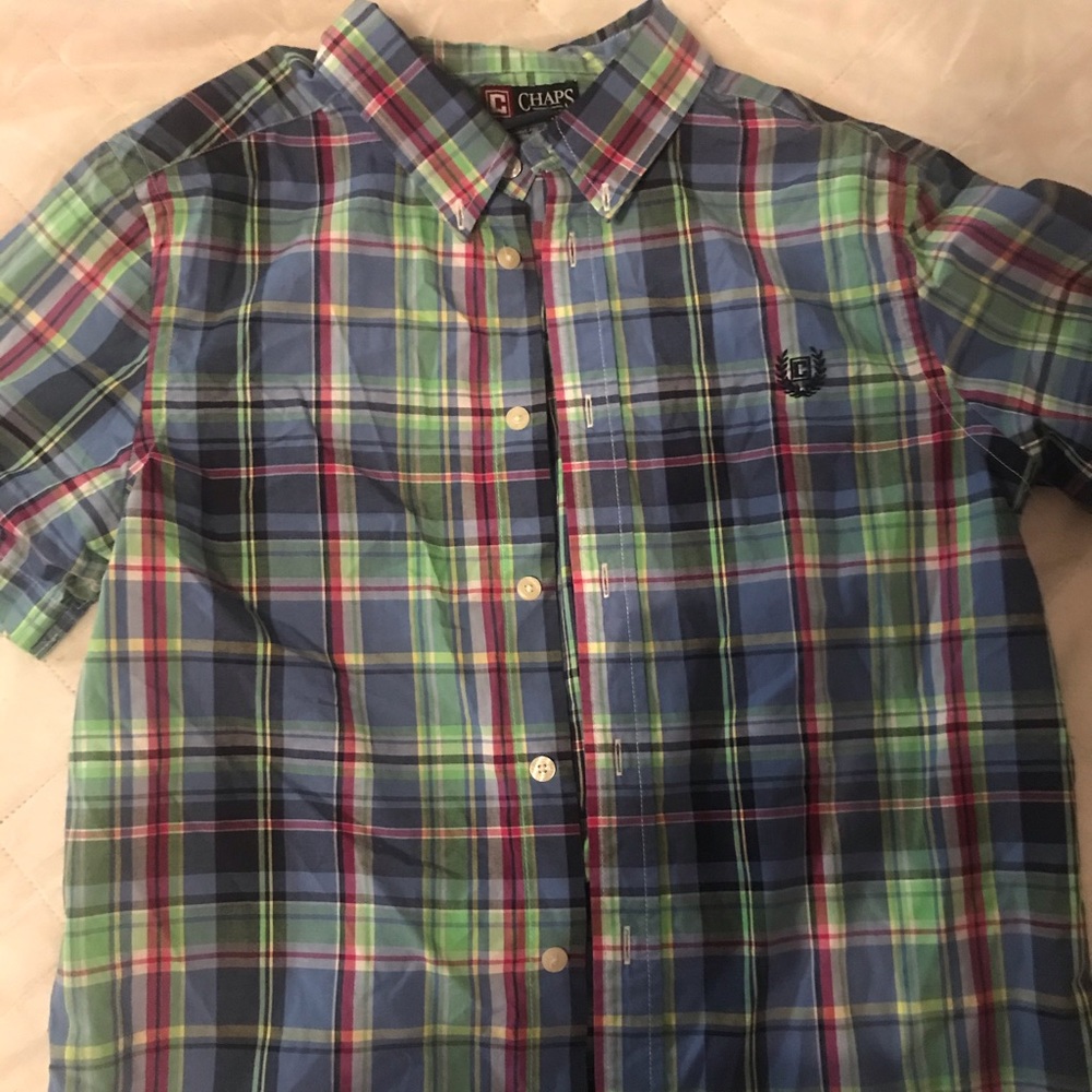Plaid Button Up - Picture 2 of 3